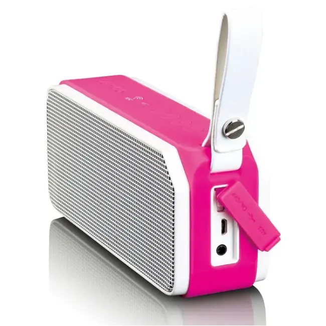 Lenco Bluetooth Stereo Speaker With Party Lights | Pink | BT-191PK - Image 4