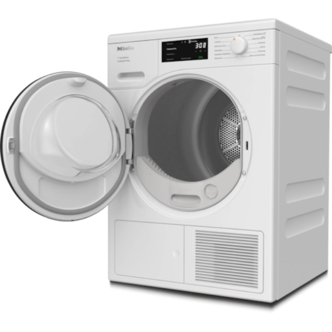 Miele EcoSpeed 8kg Heat Pump Dryer - White | TEC645WP - Image 2