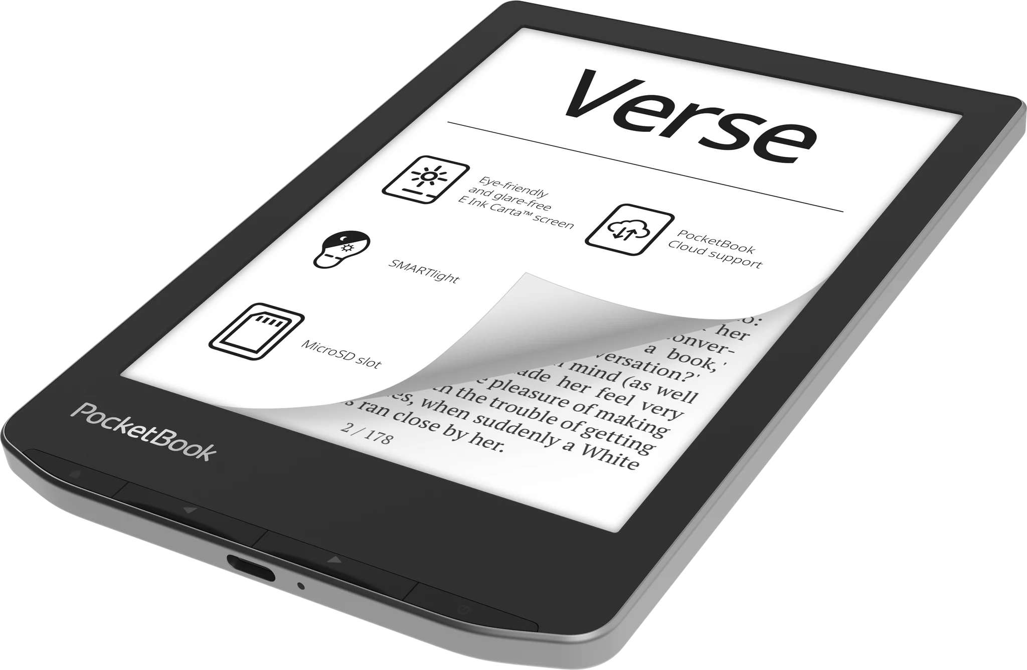 Pocketbook Verse - Mist Grey | 253-PB629-M-WW - Image 5