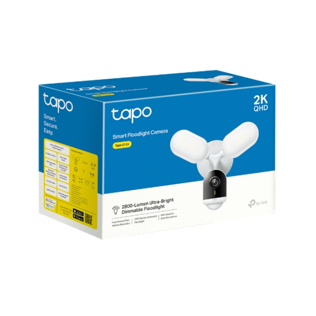 Tapo Smart Floodlight Camera - White | TAPO-C720 - Image 8