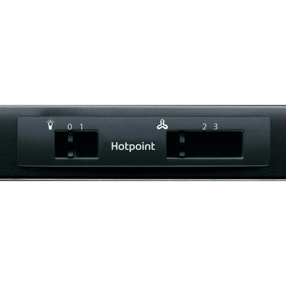 Hotpoint Integrated Cooker Hood - Black  | PSLMO 65F LS K - Image 4