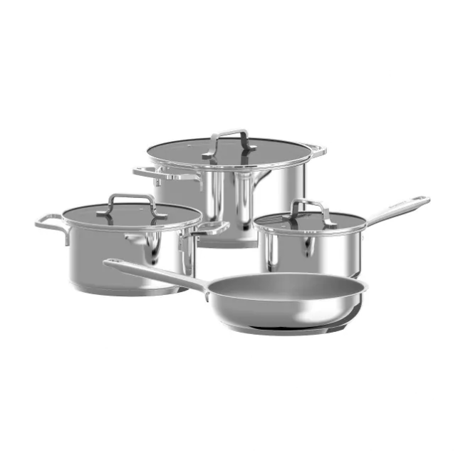 Berghoff 7pc Helix Cookware Set - Stainless Steel | 1315085