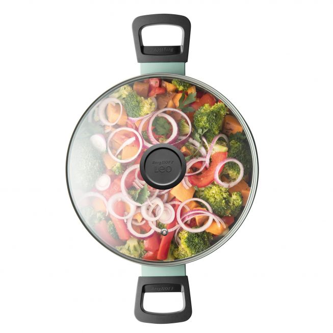 Berghoff Covered Stockpot 24cm - Sage Leo | 3950331 - Image 2 Berghoff Covered Stockpot 24cm - Sage Leo | 3950331 - Image 2