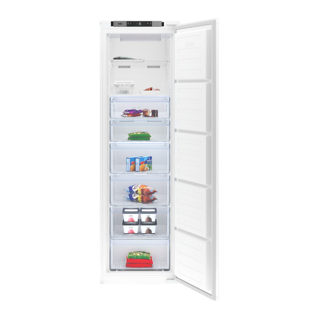 Beko Integrated Tall Frost Free Freezer | BFFD3577 Beko Integrated Tall Frost Free Freezer | BFFD3577
