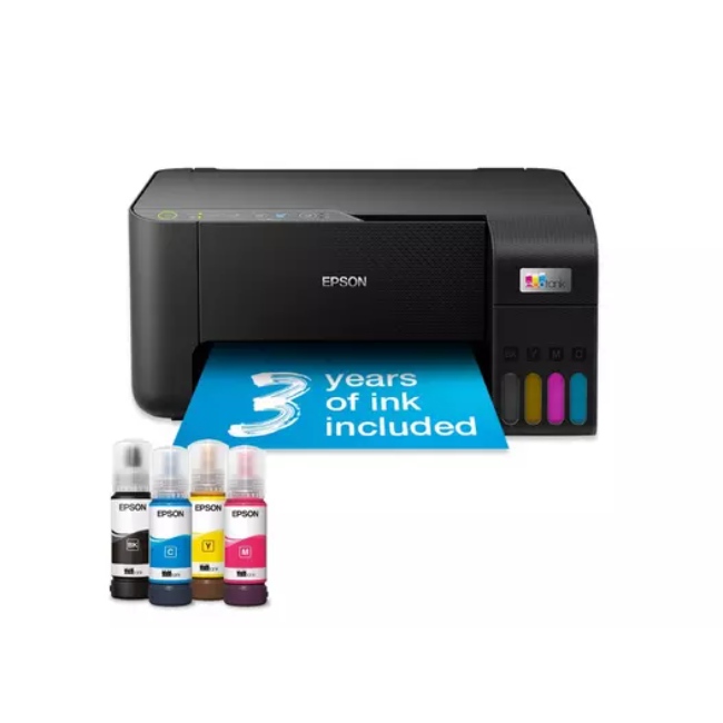 Epson Ecotank Printer A4 - Black | ET-2860 Epson Ecotank Printer A4 - Black | ET-2860
