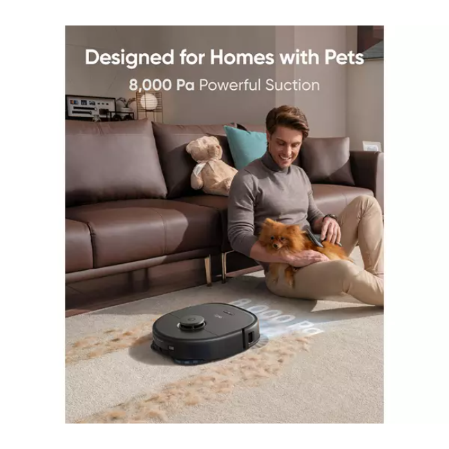 Eufy X10 Pro Omni Robot Vacuum - Black | T2351V11 - Image 3