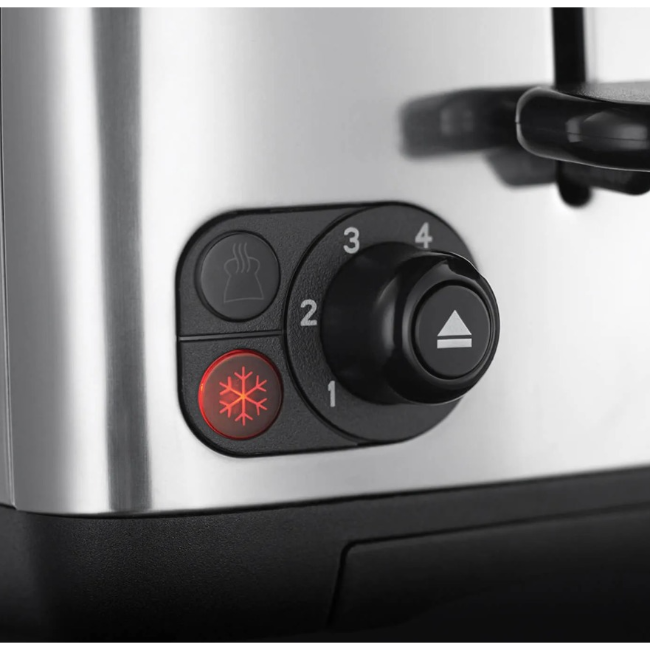 Russell Hobbs Classics 2 Slice Toaster | Brushed Stainless Steel | 24080 - Image 3