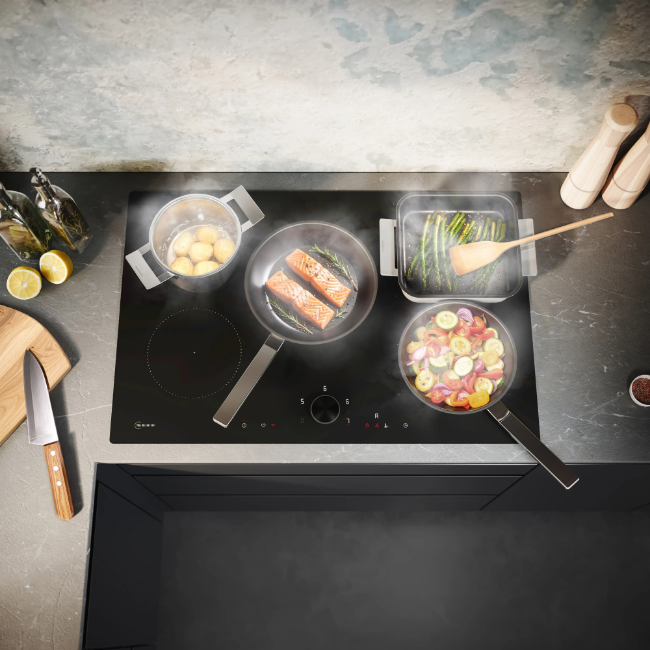 Neff N90 Induction Hob 80cm - Matt black | T68NUV4A0 - Image 7