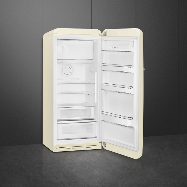 Smeg 50's Style Fridge with Ice Box - Cream | FAB28RCR6UK - Image 9