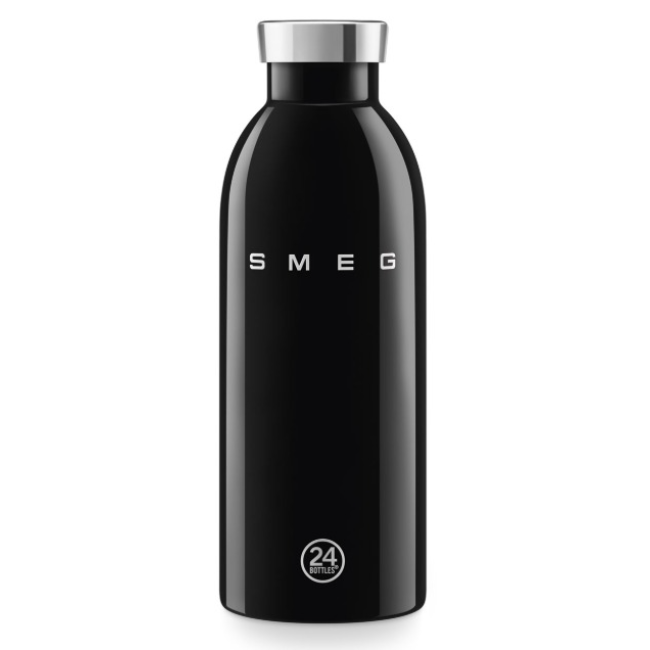 Smeg Insulated Stainless Steel Bottle | 500ml | Black | WBF01BL