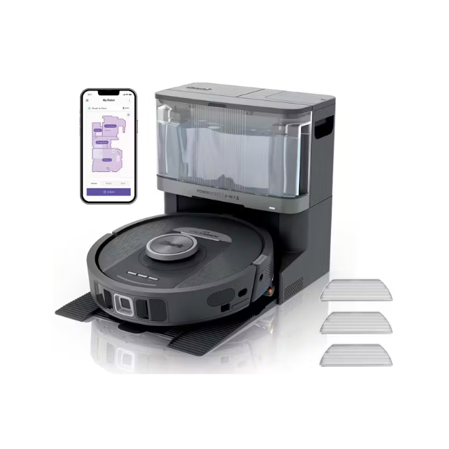 Shark PowerDetect NeverTouch 2-in-1 Self-Empty & Self-Refill Robot Vacuum & Mop - Black | RV2800YEUK - Image 3