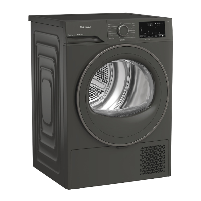 Hotpoint Freestanding Heat Pump Tumble Dryer - Graphite | HHDD90GGIRE - Image 3