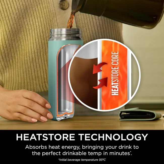 Ninja Sip Perfect Travel Mug | 400ml | Green | DW1603EUUKGN - Image 3