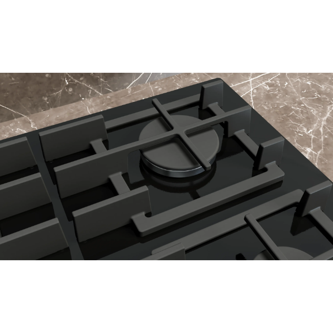 Siemens IQ500 Gas Hob 90cm Tempered Glass - Black | EP9A6MI40 - Image 3
