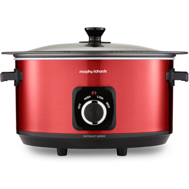Morphy Richards Accents 6.5 Litre Slow Cooker | Red | 461026