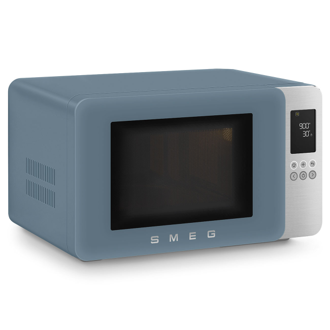 Smeg Microwave 29l | Storm Blue | MOC01SBMUK - Image 2