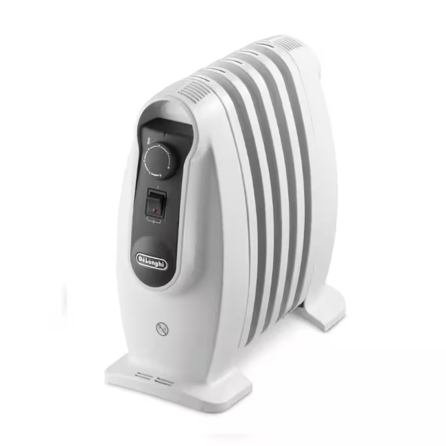Delonghi Nano Oil Filled Radiator | White | TRNS0505M Delonghi Nano Oil Filled Radiator | White | TRNS0505M