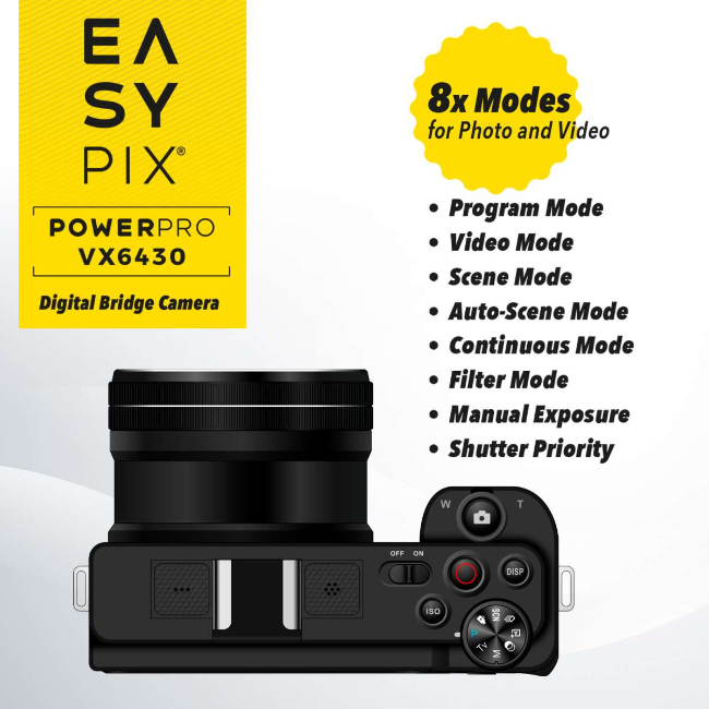 Powerpro VX6430 Wifi Bridge Camera - Black | 20204 - Image 7