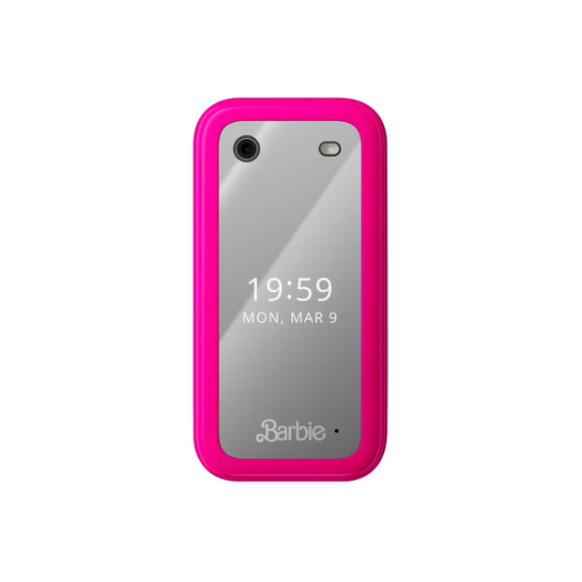HMD Barbie Mobile Phone | 64 MB | Dual SIM | Power Pink | 1GF030APC1L04 - Image 4