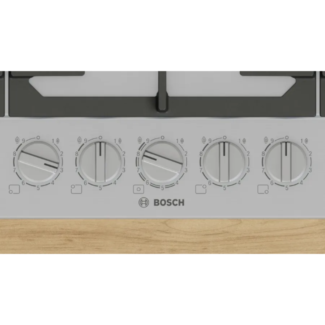 Bosch Series 6 Gas Hob - Stainless Steel | PCR9A5I90 - Image 5