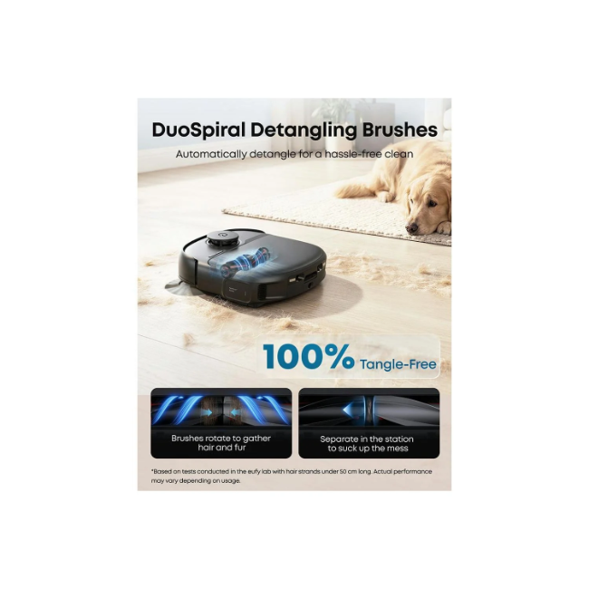 Eufy Omni C28a Robot Vac With Accessory - Black | T211AV10 - Image 8