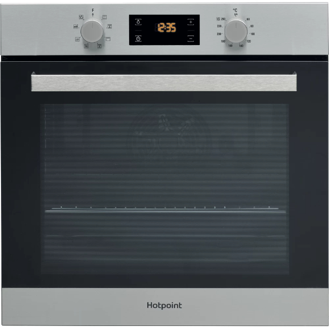 Hotpoint Self Cleaning Single Oven - Inox | SA3540HIX - Image 1 Hotpoint Self Cleaning Single Oven - Inox | SA3540HIX - Image 1