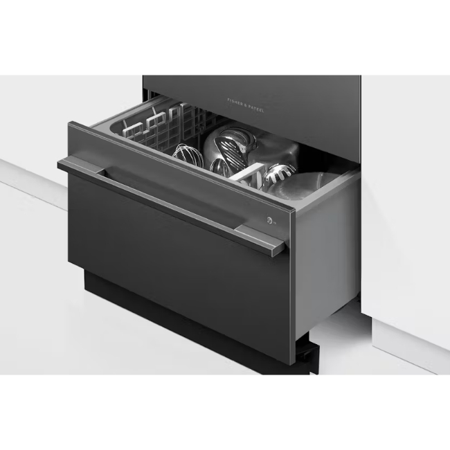 Fisher Paykel Double Integrated Dishwasher -  Black Stainless Steel | DD60DDFHB9 - Image 5