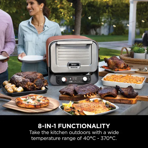 Ninja Woodfire Electric Outdoor Oven & Pizza Grill | OO101UK - Image 6