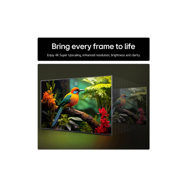 LG 55" UHD Ai Ua75 4k Smart TV - Black | 55UA75006LA.AEK - Image 5