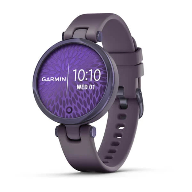 Garmin Lily Sport Midnight Orchid Bezel with Deep Orchid Case & Silicone Band Smartwatch | 49-GAR-010-02384-12 - Image 2