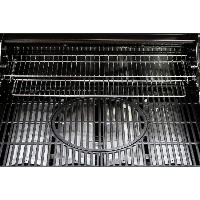 Sahara Performer 4 Burner Gas BBQ - Stainless Steel + Grey | PER4IR-CC - Image 8