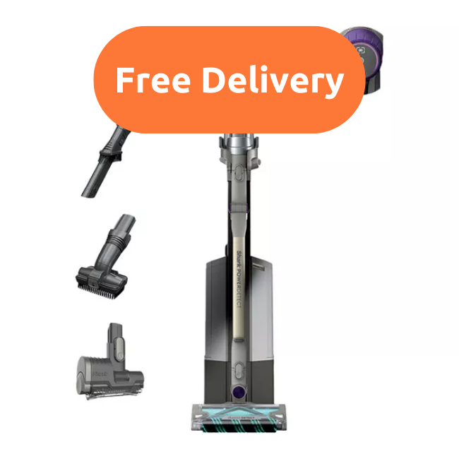 Shark PowerDetect Clean & Empty Cordless Pet Vacuum Cleaner - White/ Java Grey | IP3251UKT