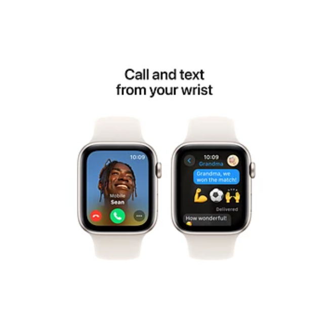 Apple Watch SE GPS 44mm Med/Lrg - Starlight | MXEU3QA-A - Image 3