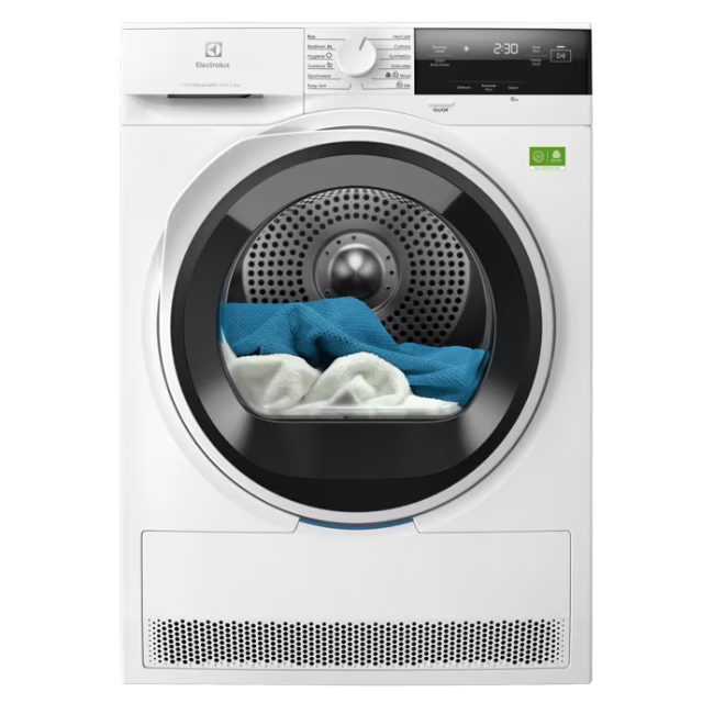 Electrolux 700 DelicateCare Heat Pump 9kg Tumble Dryer - White | EDHI739U4B
