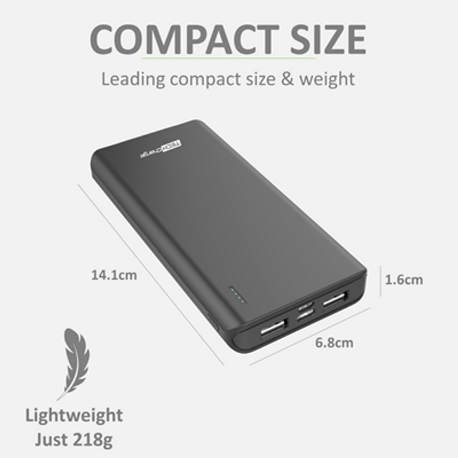 TechCharge Powerbank 10000mAh 3 Port | TC1751 - Image 3