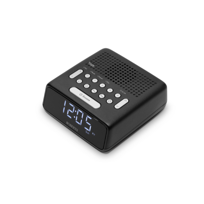 Roberts Clock Radio | Black | ORTUSFMBK - Image 2