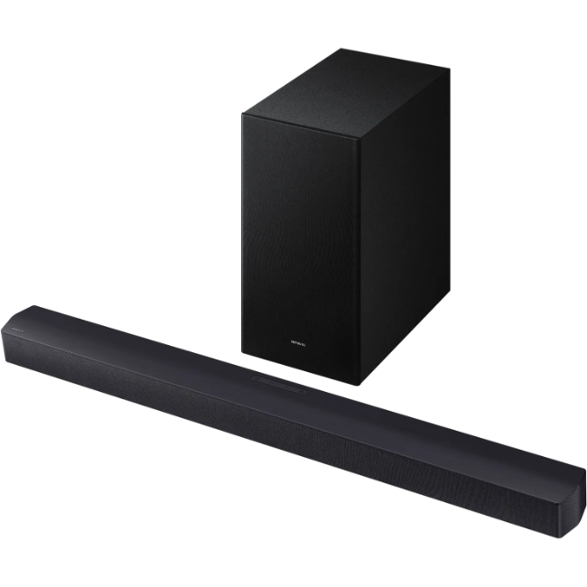 Samsung B-Series 2.1ch Soundbar with Subwoofer - Black | HW-B450F-XU