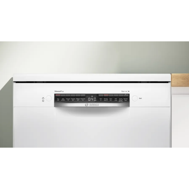 Bosch Series 4 Free-Standing Dishwasher - White | SMS4EMW06G - Image 2