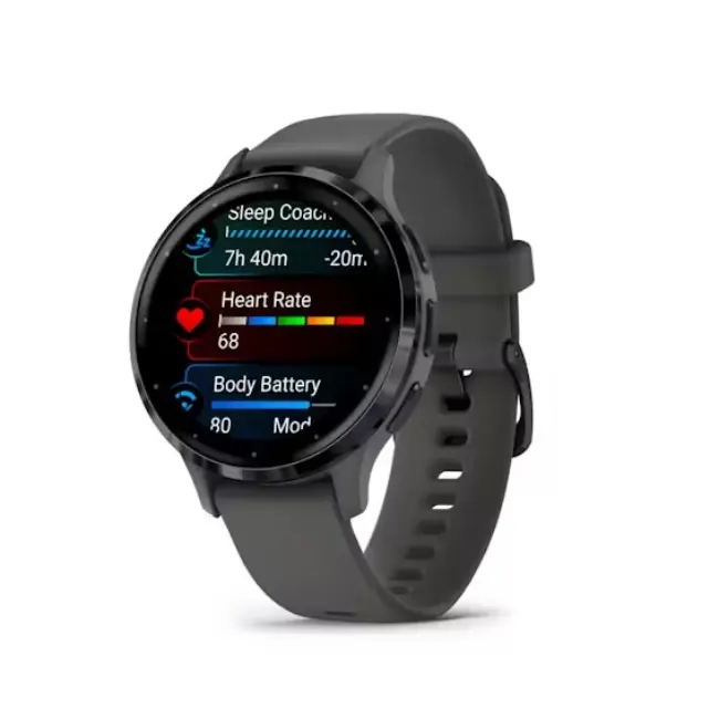 Garmin Venu 3s Smartwatch - Slate Grey | GARM-010-02785-00 - Image 2