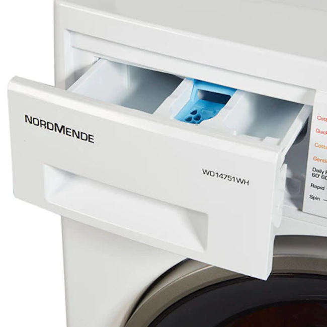 Nordmende Washer Dryer 1400sp 7kg/5kg - White | WDT14750WH - Image 3