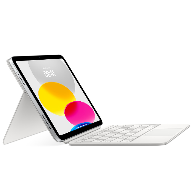 Apple Magic Keyboard Folio For iPad (A16) - White | MQDP3B-A - Image 2