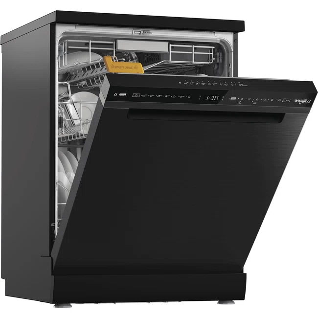 Whirlpool Maxi Space Freestanding Dishwasher - Black | W8FHS61BSUK - Image 4