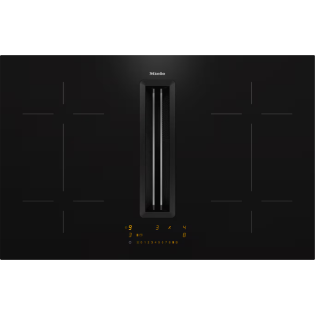 Miele Vented Induction Hob 80cm - Black | KMDA7473-1FL