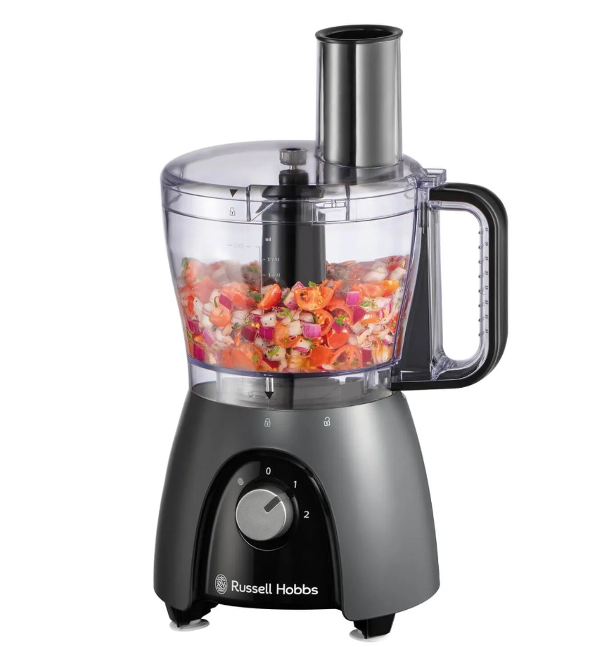 Russell Hobbs Desire Food Processor | Matte Charcoal | 27111 Russell Hobbs Desire Food Processor | Matte Charcoal | 27111