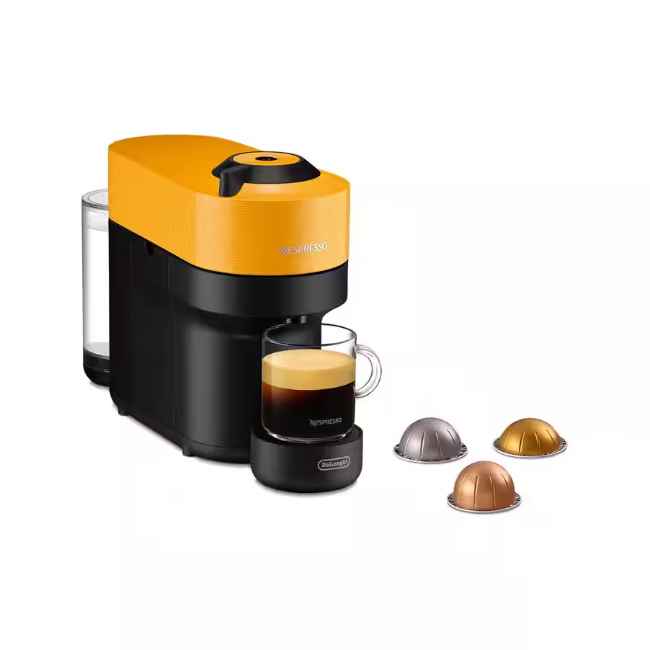 Nespresso Vertuo Pop Coffee Machine | Yellow | ENV90.Y - Image 2