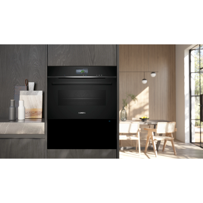 Siemens IQ700 Warming Drawer - Black | BI710D1B1B - Image 3