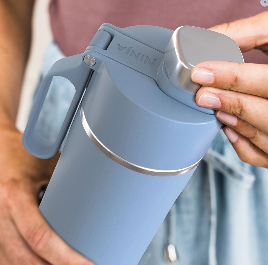 Ninja Thirsti 700ml Travel Bottle - Blue | DW2401EUUKBL - Image 4