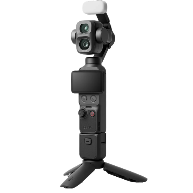 Dji Osmo Pocket 4P Pocket Gimbal Camera (Vlog Combo) - Black | CPOS.00000662.01 - Image 2