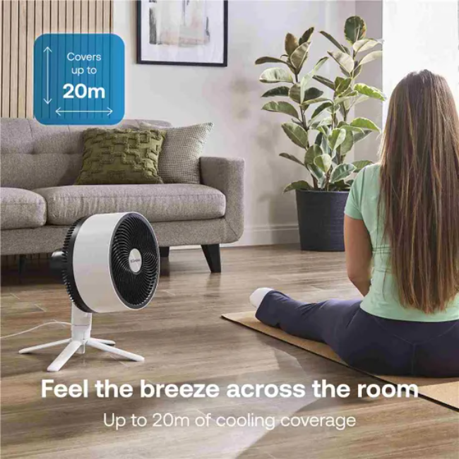 Dimplex DuoCool Smart 2-in-1 Cordless Fan | White | DXACF001 - Image 5