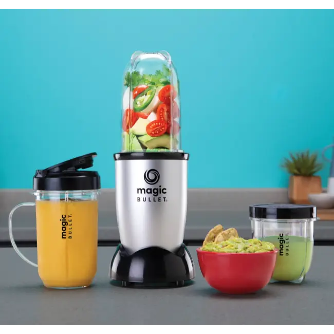 Nutribullet Magic Bullet Blender Set | Brushed Steel | MBL11 - Image 4